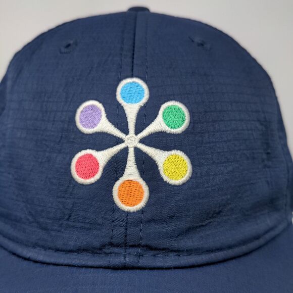 Cap America Men's Strapback Hat Blue Adjustable Embroidered Logo - Picture 4 of 11